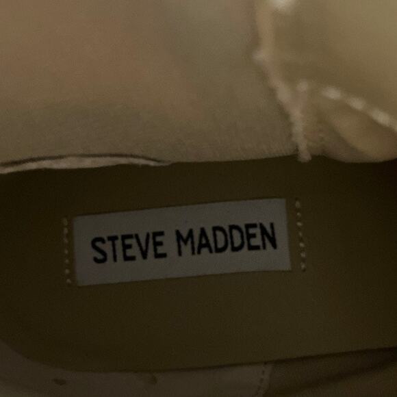 Steve Madden Womens Boots Sand Suede Moira Bootie Casual 8.5 - Picture 3 of 7
